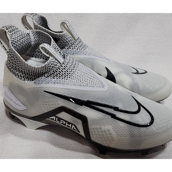 Nike Men\'s Alpha Elite 3 Ghost white Football Cleats size 11 main image 9